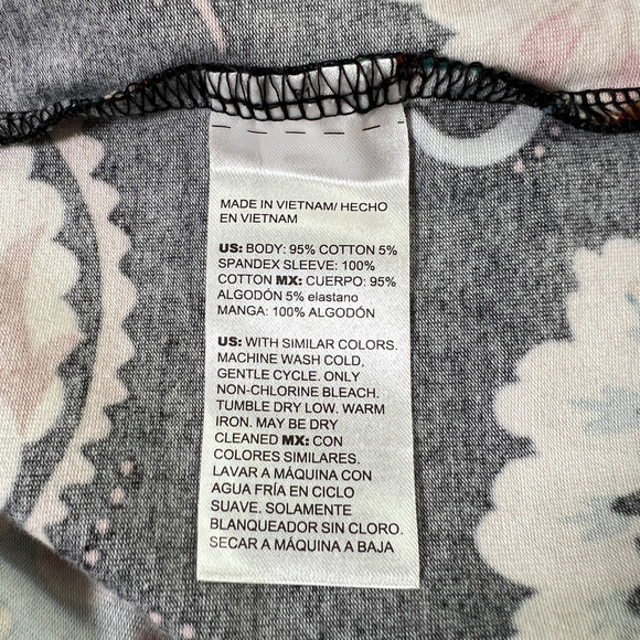 Chicos Womens Multicolor Floral Paisley Blouse Size 3 Extra Large Fall Boho Work - Picture 5 of 6